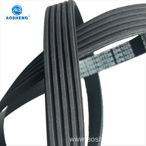 engine parts poly v belt/multi rib belt/rubber courroie